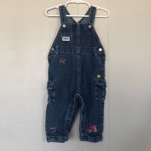 COPY - Osh Kosh girls overalls with embroidery designs